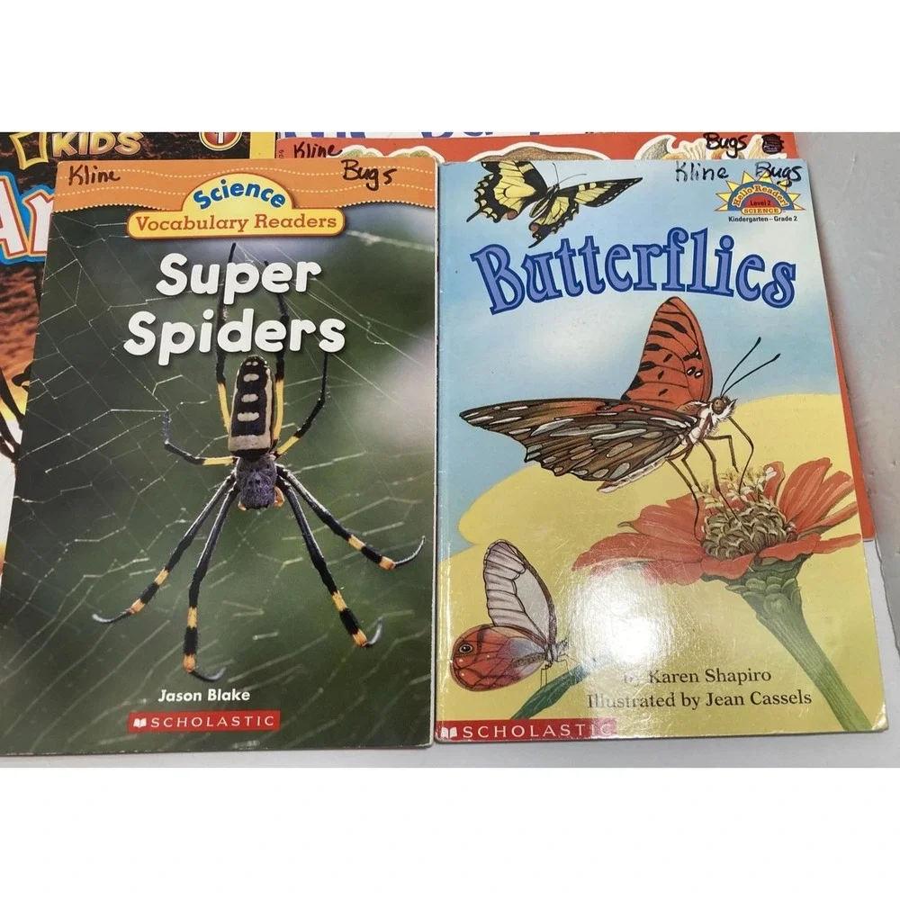 13‎ Bug  Books Classroom Homeschool Tutoring Non-Fiction/Informational Library
